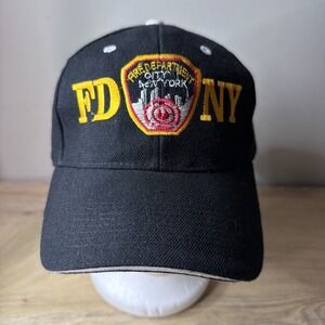 FDNY Fire Department NYC New York Baseball Hat Cap Embroidered Streetwear Casual